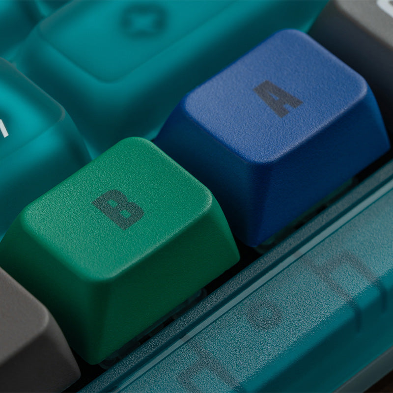 8BitDo Retro 87 Keyboard - Clear Blue