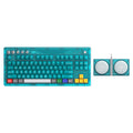 8BitDo Retro 87 Keyboard - Clear Blue